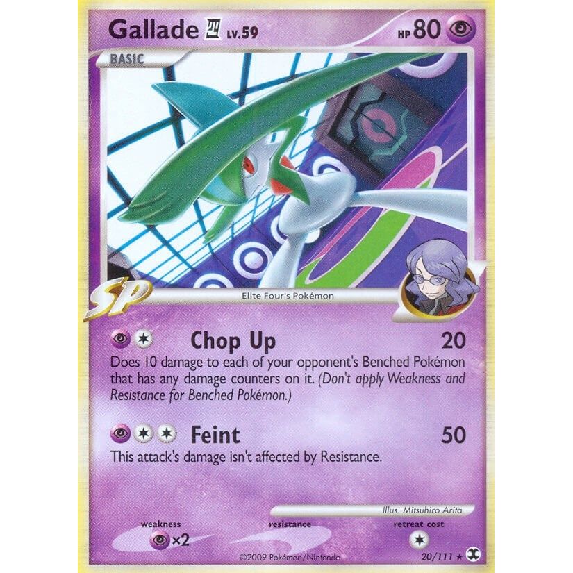 Image for Gallade E4 (20/111) (RR) - Pokemon