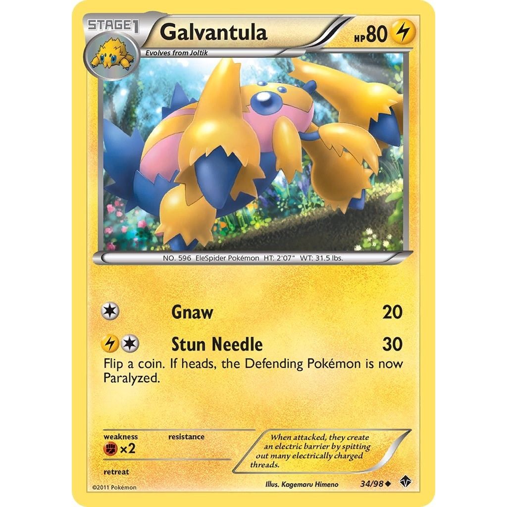 Image for Galvantula (34/98) (EPO) - Pokemon