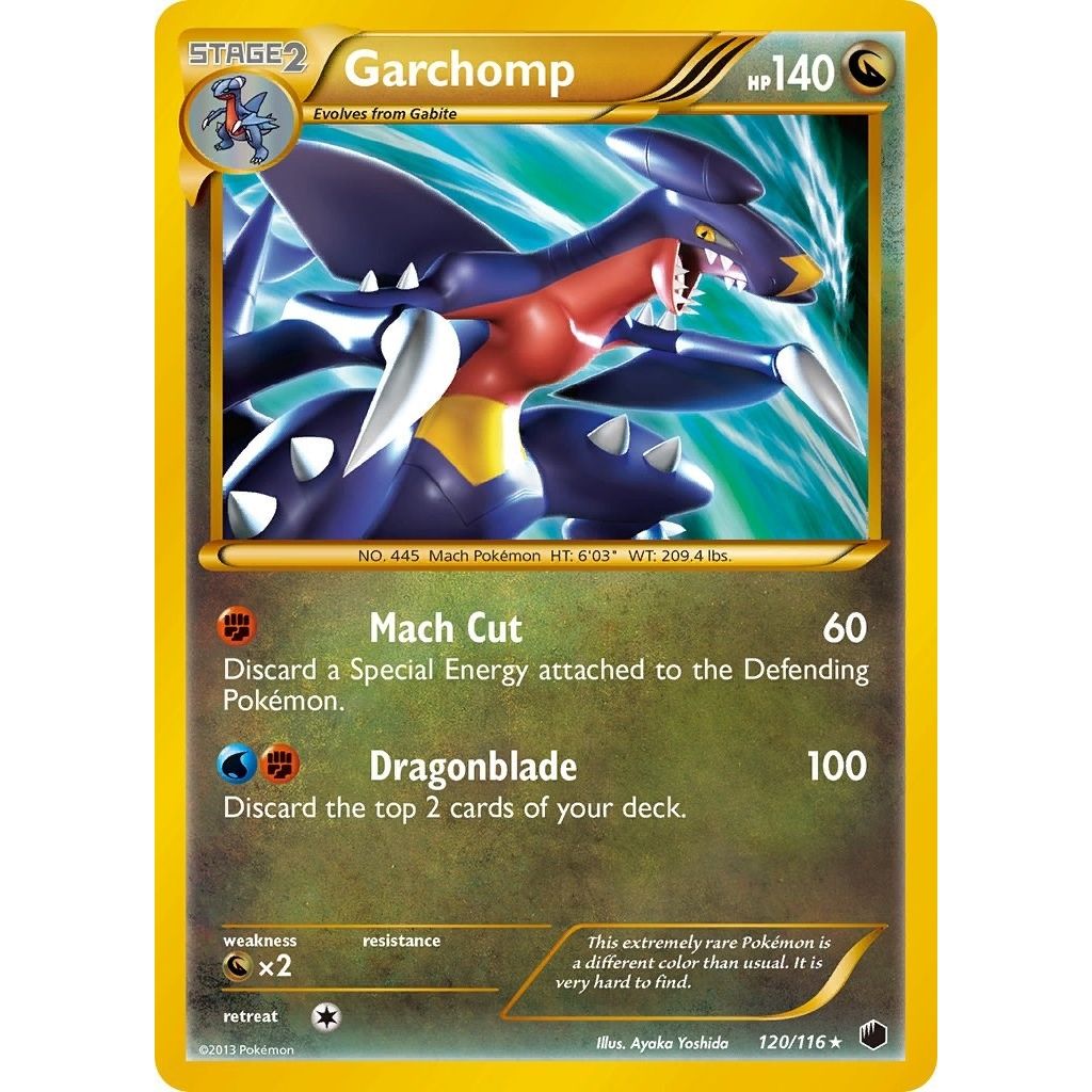 Image for Garchomp (120 Secret Rare) (120/116) (PLF) - Pokemon