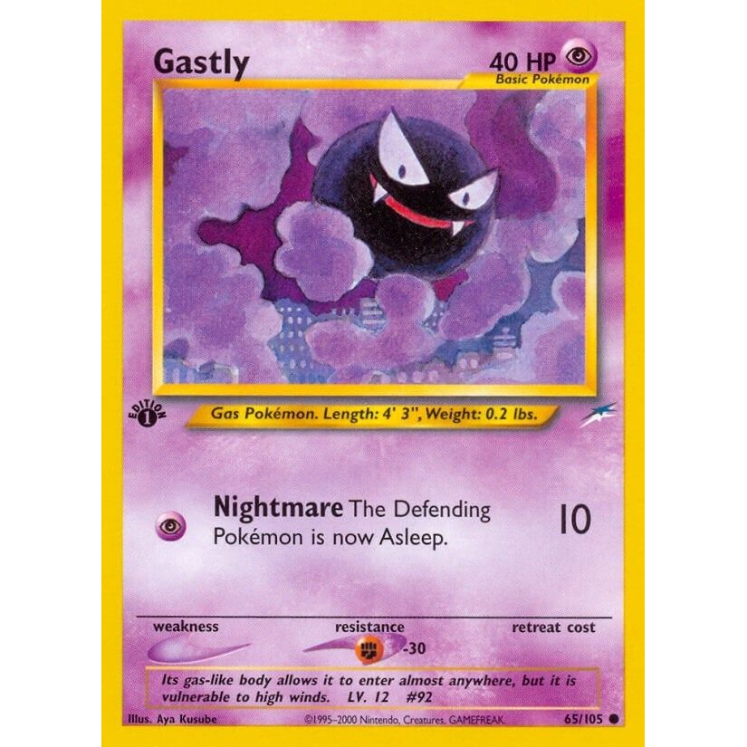 Image for Gastly (065/105) (N4) - Pokemon
