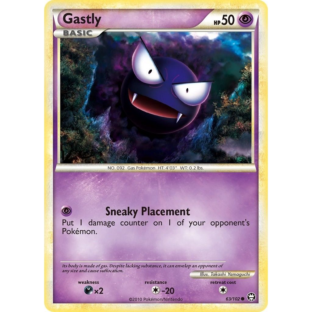 Image for Gastly (63/102) (TM) - Pokemon