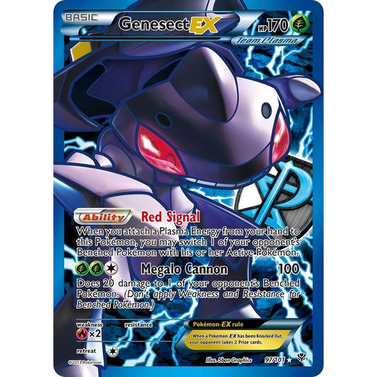 Image for Genesect EX (Team Plasma) (97 Full Art) (97/101) (PLB) - Pokemon