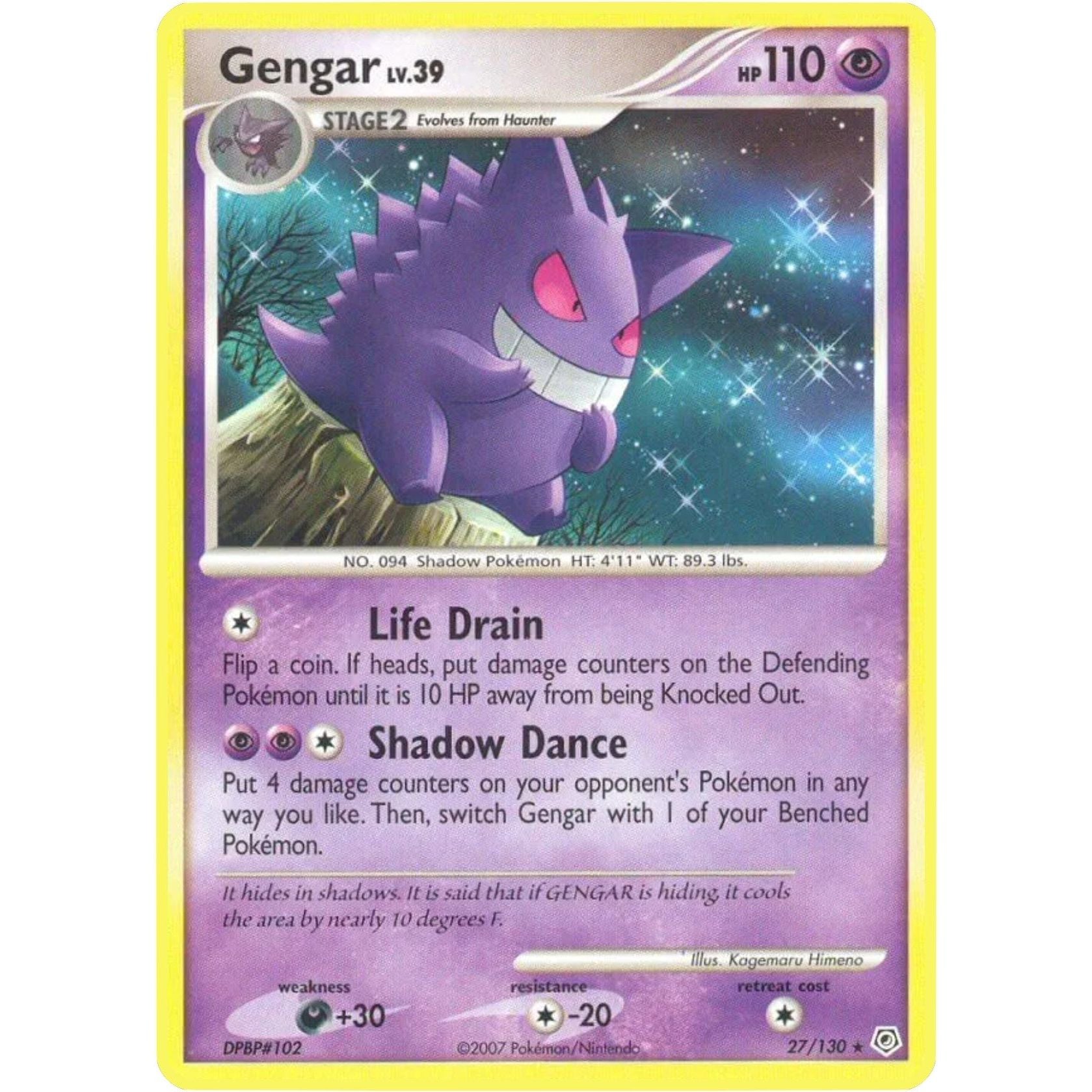 Image for Gengar (27/130) (DP) - Pokemon