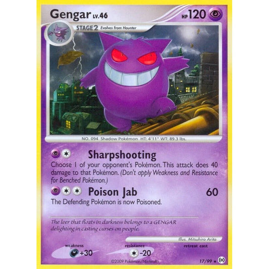 Image for Gengar (17) (17/99) (AR) - Pokemon