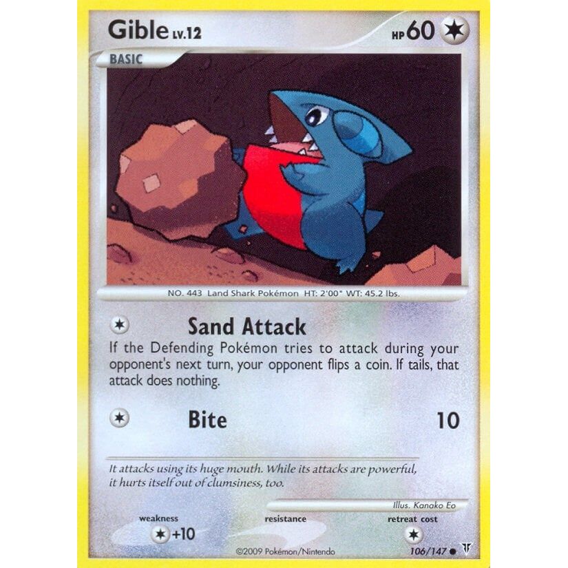 Image for Gible (106) (SV) - Pokemon