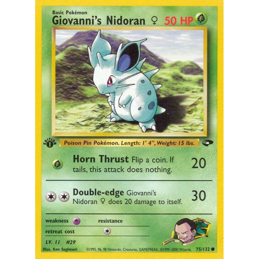 Image for Giovanni's Nidoran F (075/132) (G2) - Pokemon