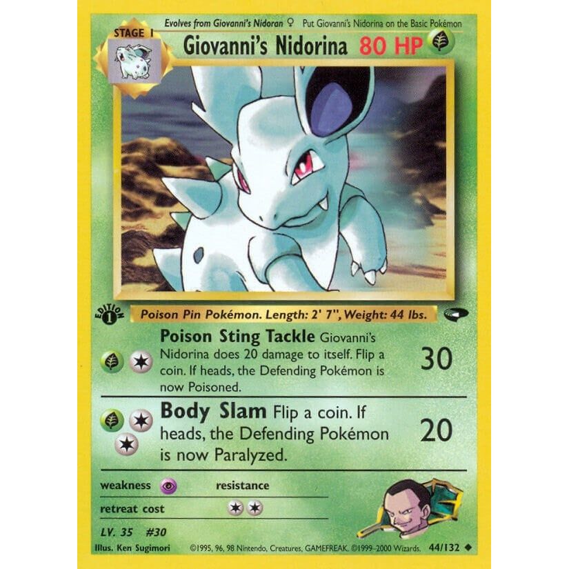 Image for Giovanni's Nidorina (044/132) (G2) - Pokemon