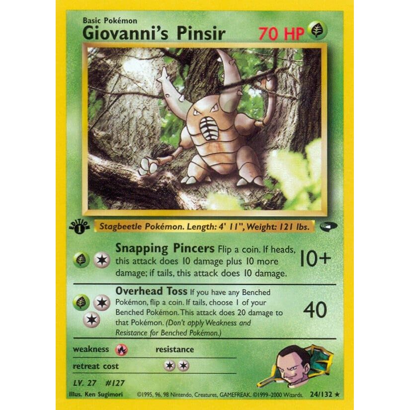 Image for Giovanni's Pinsir (024/132) (G2) - Pokemon