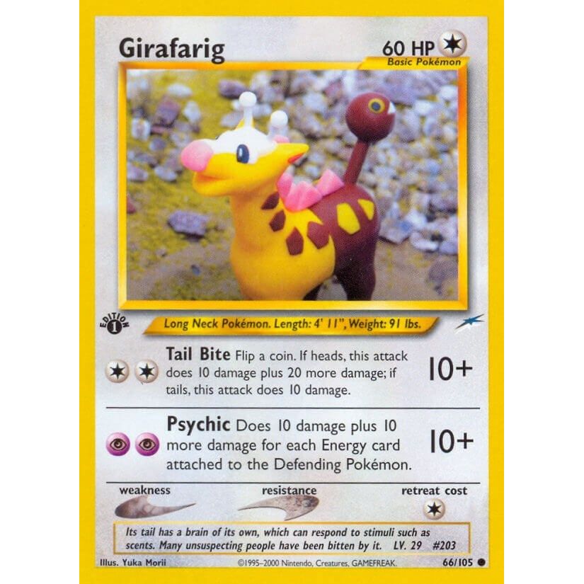 Image for Girafarig (066/105) (N4) - Pokemon