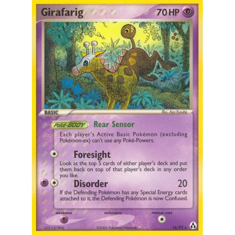 Image for Girafarig (16/92) (LM) - Pokemon