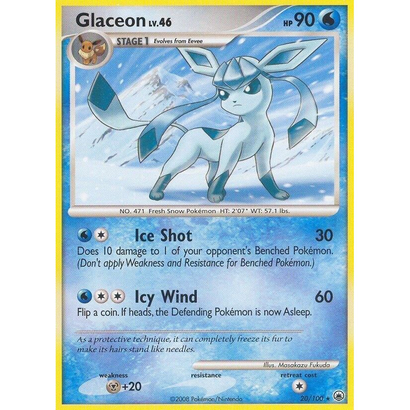 Image for Glaceon (20) (20/100) (MD) - Pokemon