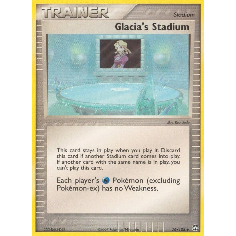 Image for Glacia's Stadium (76/108) (PK) - Pokemon