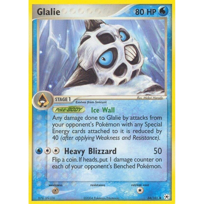 Image for Glalie (34/101) (HL) - Pokemon