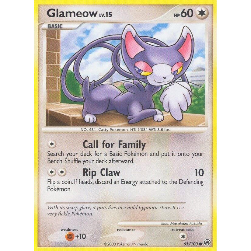 Image for Glameow (65/100) (MD) - Pokemon