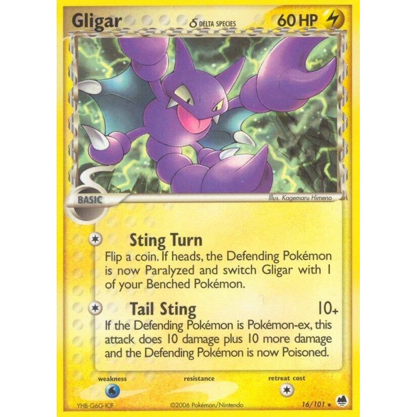 Image for Gligar (Delta Species) (16/101) (DF) - Pokemon