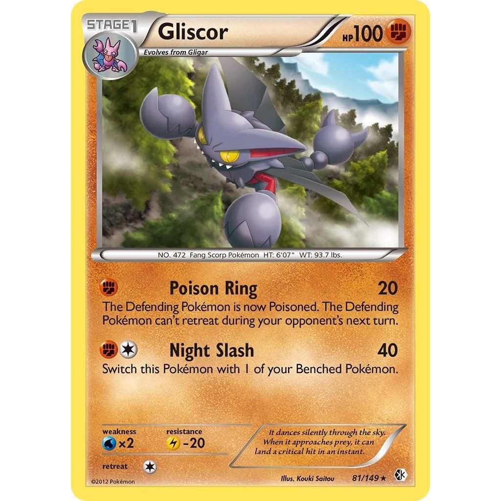 Image for Gliscor (81/149) (BCR) - Pokemon