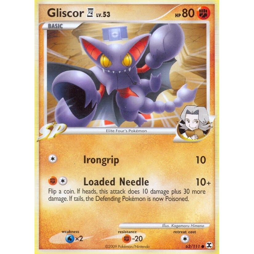 Image for Gliscor E4 (62/111) (RR) - Pokemon