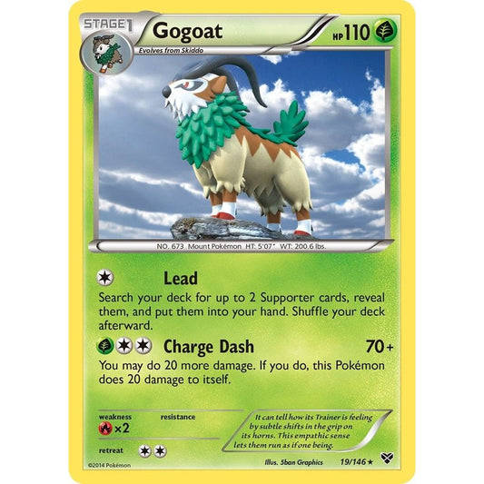 Image for Gogoat (19/146) (XY) - Pokemon