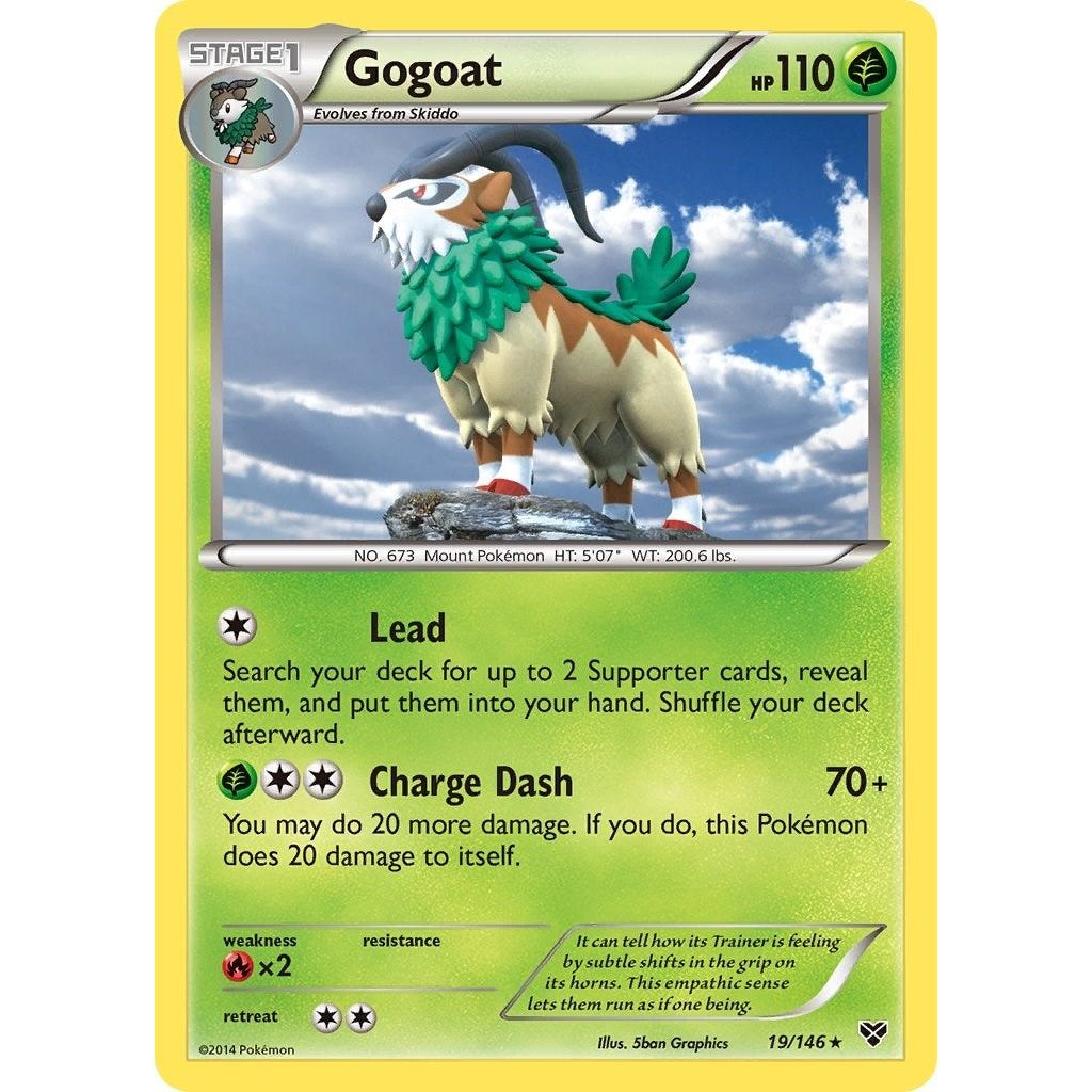 Image for Gogoat (19/146) (XY) - Pokemon