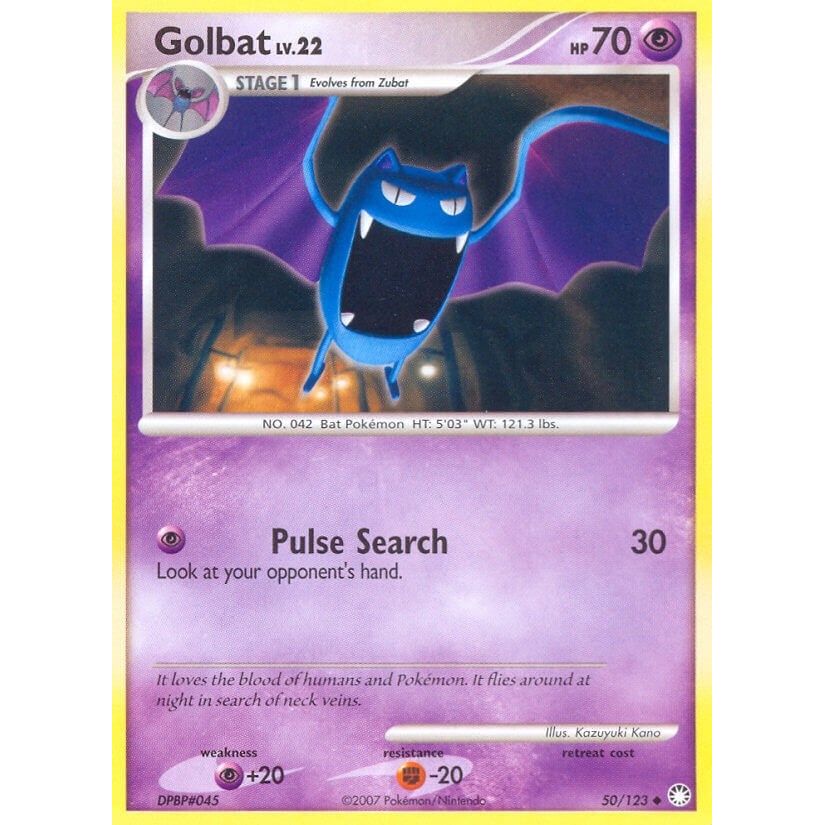 Image for Golbat (50/123) (MT) - Pokemon
