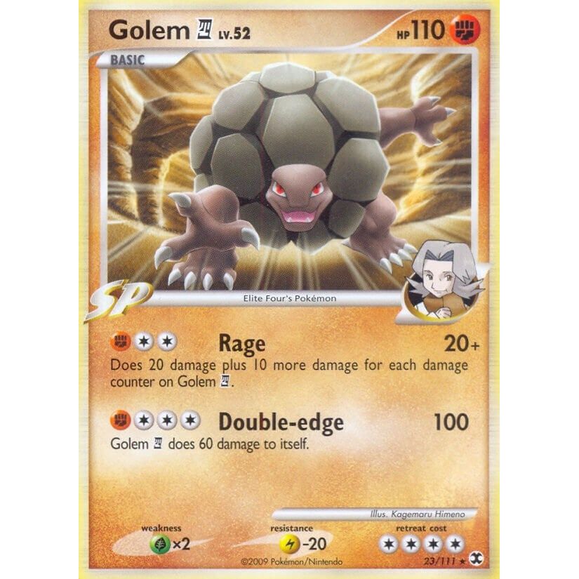 Image for Golem E4 (23/111) (RR) - Pokemon