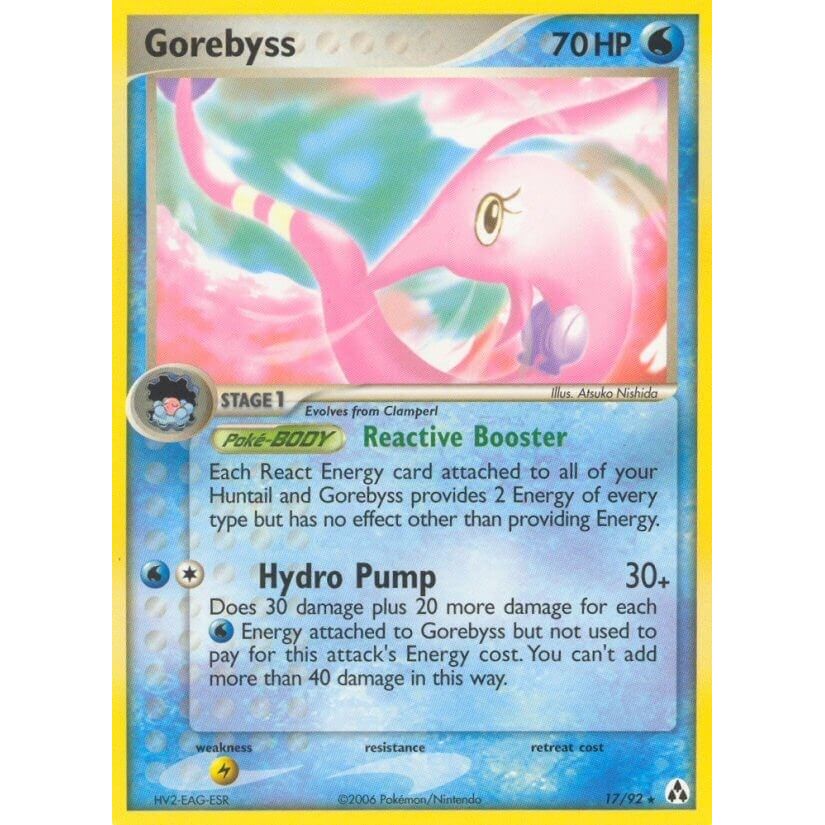 Image for Gorebyss (17/92) (LM) - Pokemon