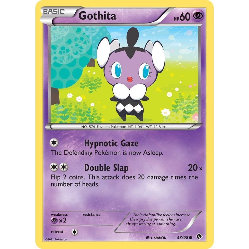 Image for Gothita (43) (43/98) (EPO) - Pokemon