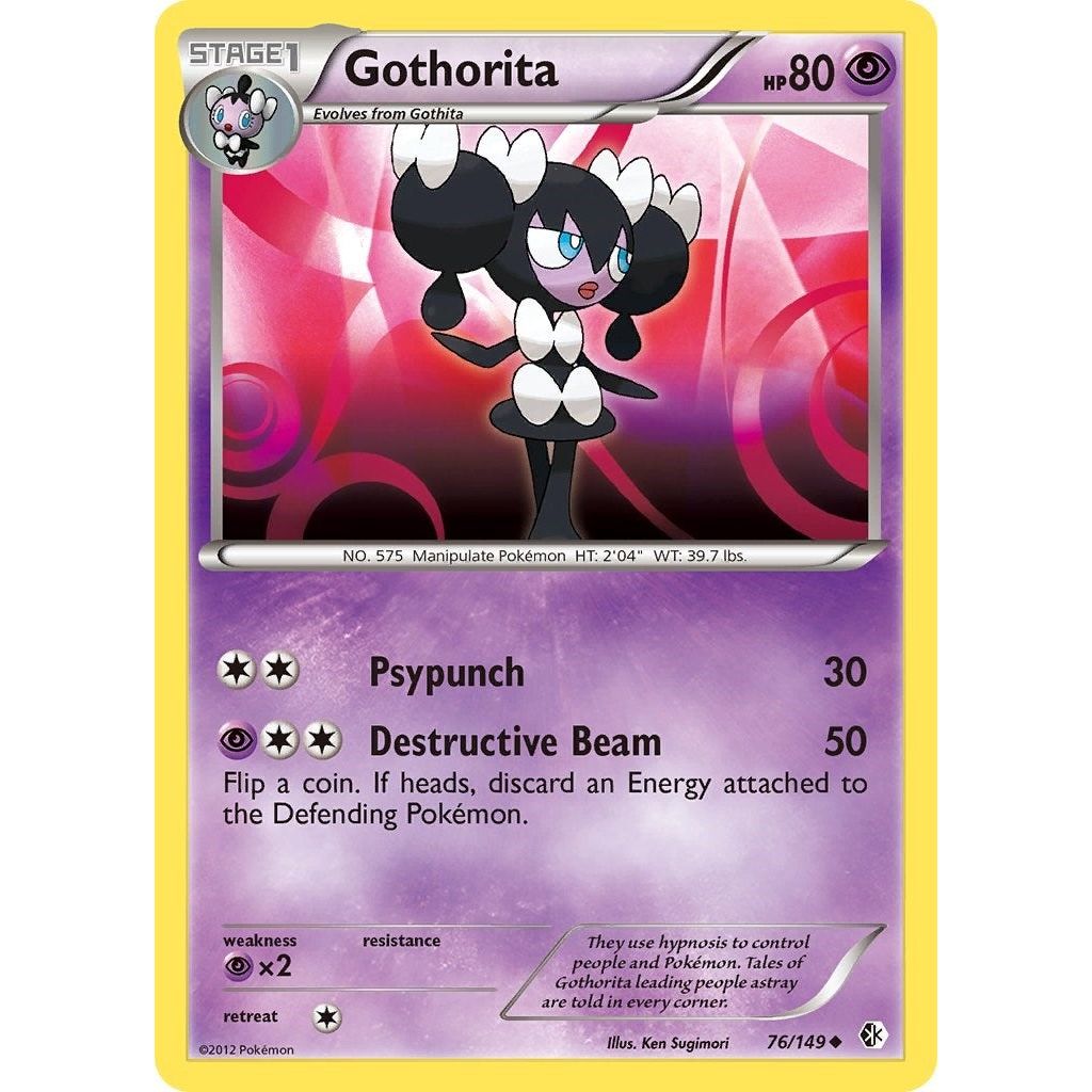 Image for Gothorita (76/149) (BCR) - Pokemon
