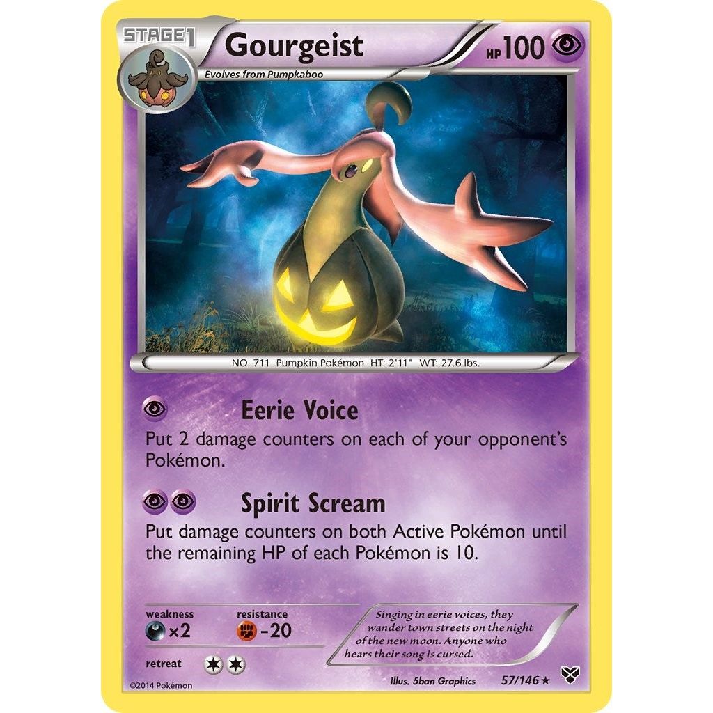 Image for Gourgeist (57/146) (XY) - Pokemon