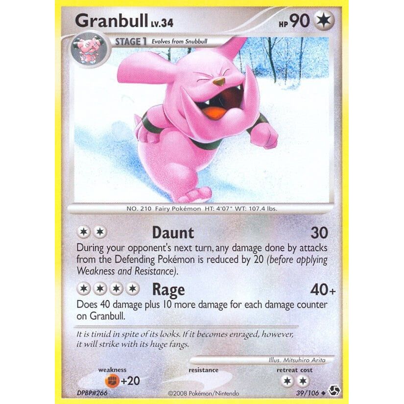 Image for Granbull (39/106) (GE) - Pokemon