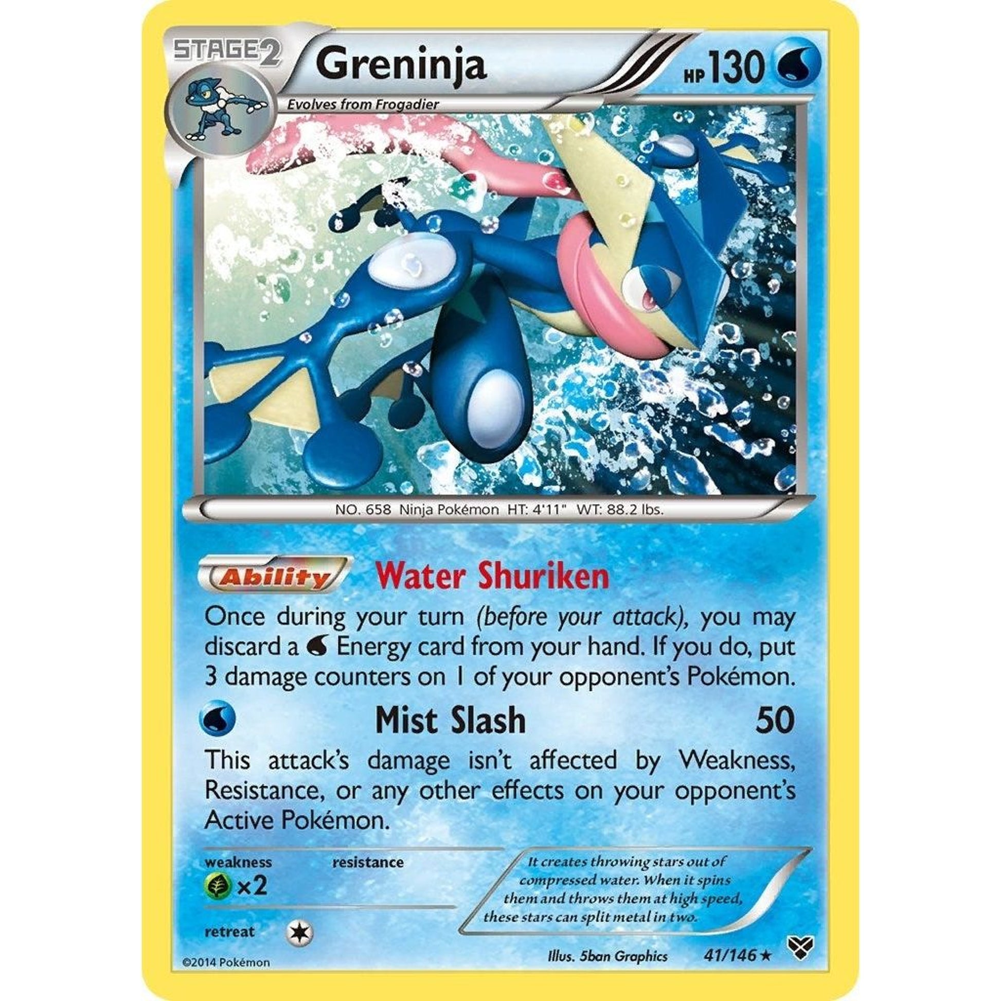 Image for Greninja (41/146) (XY) - Pokemon