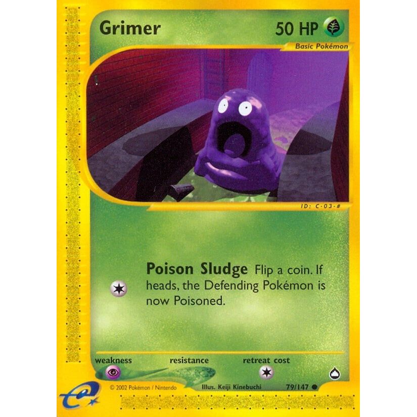 Image for Grimer (079/147) (AQ) - Pokemon