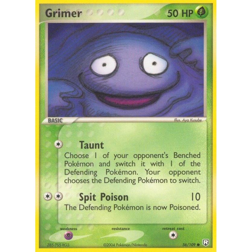 Image for Grimer (56/109) (RR) - Pokemon