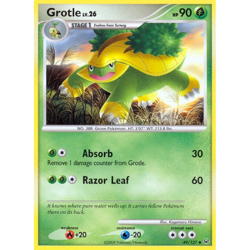Image for Grotle (49/127) (PL) - Pokemon