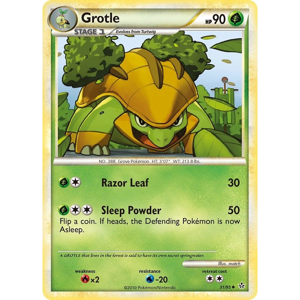 Image for Grotle (31/95) (UL) - Pokemon