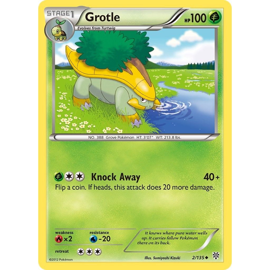 Image for Grotle (2/135) (PLS) - Pokemon