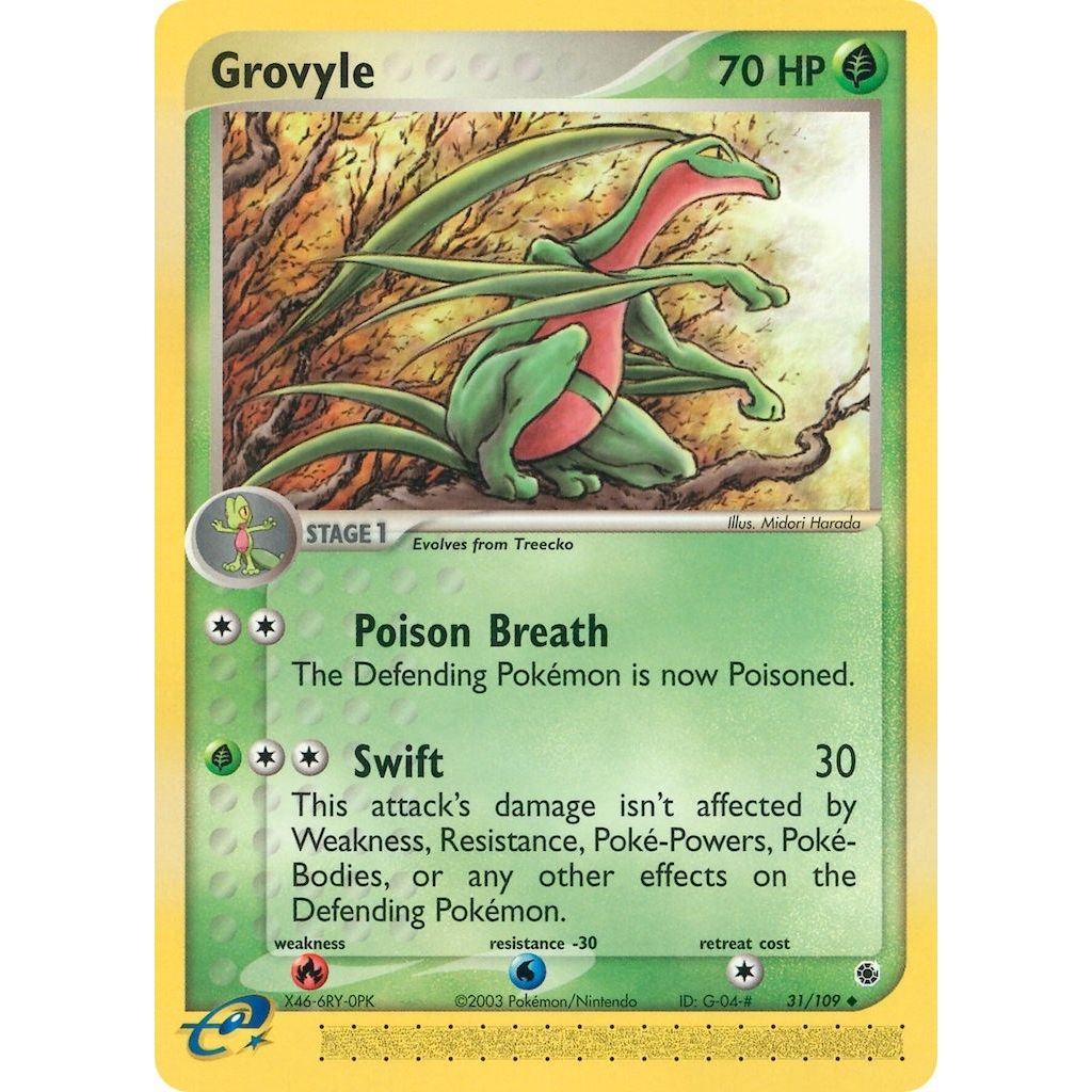Image for Grovyle (31/109) (RS) - Pokemon