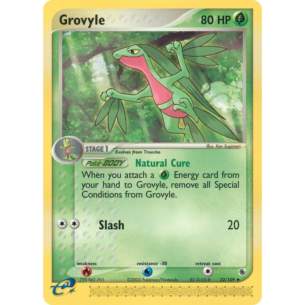 Image for Grovyle (32/109) (RS) - Pokemon