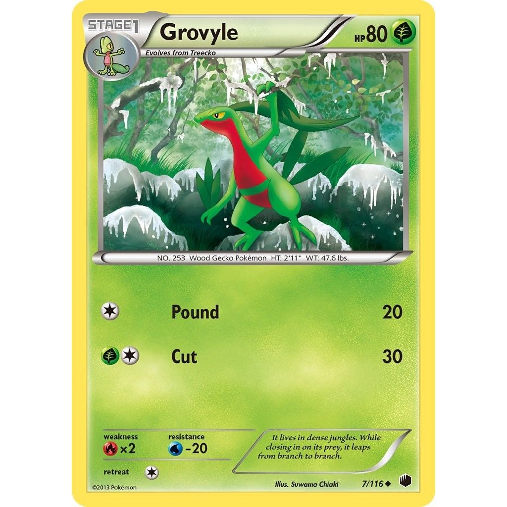Image for Grovyle (7/116) (PLF) - Pokemon