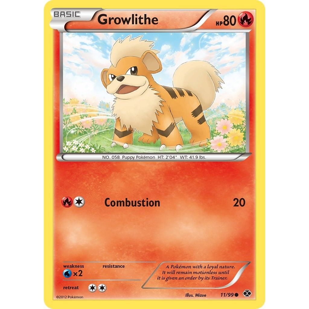 Image for Growlithe (11) (11/99) (NXD) - Pokemon
