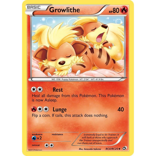 Image for Growlithe (RC4/RC25) (LTR) - Pokemon