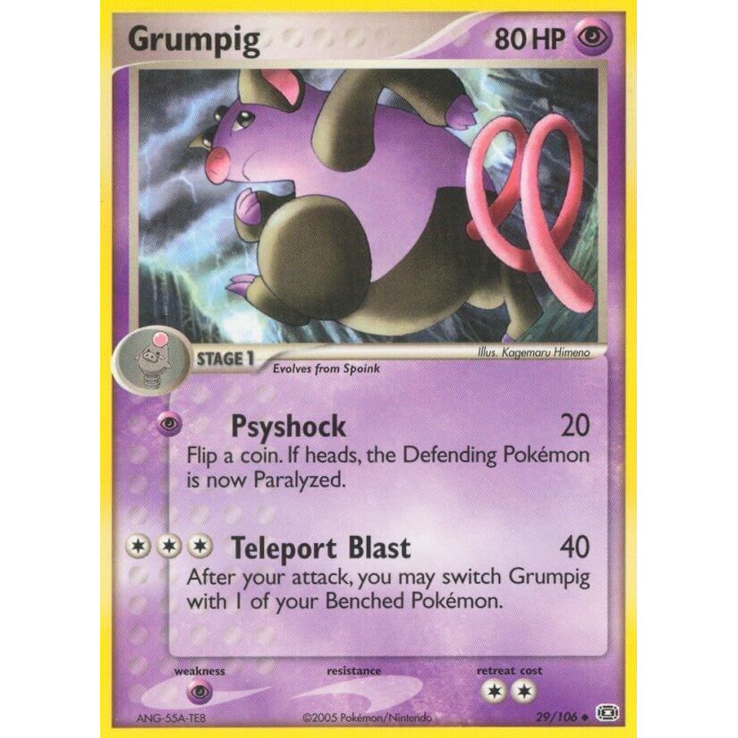 Image for Grumpig (29/106) (EM) - Pokemon