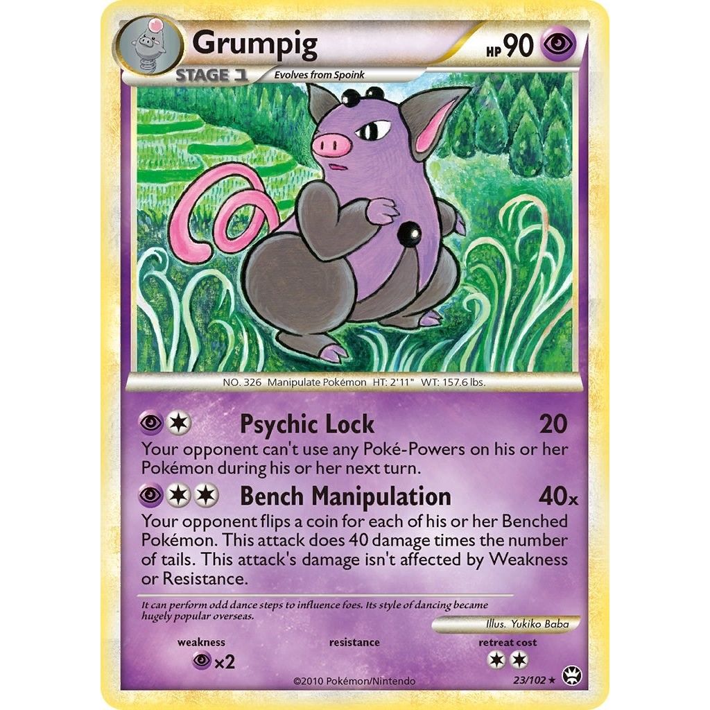Image for Grumpig (23/102) (TM) - Pokemon