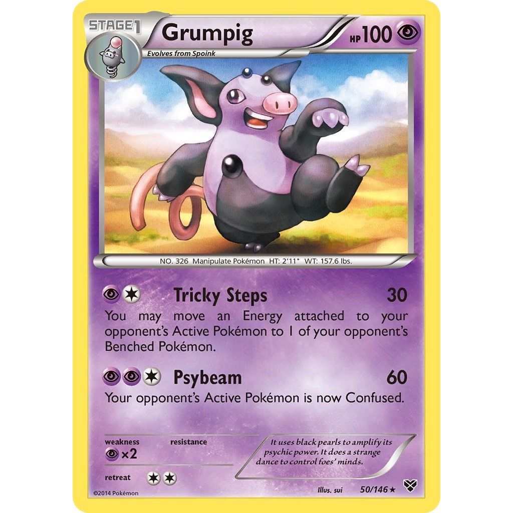 Image for Grumpig (50/146) (XY) - Pokemon