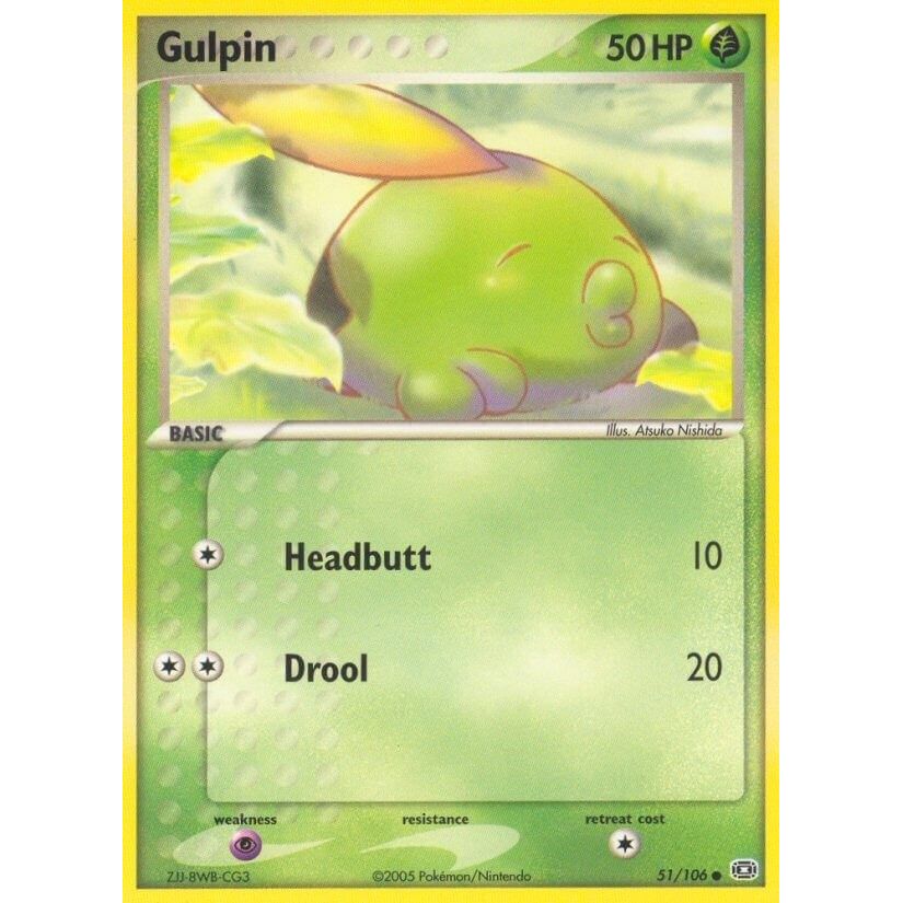 Image for Gulpin (51/106) (EM) - Pokemon