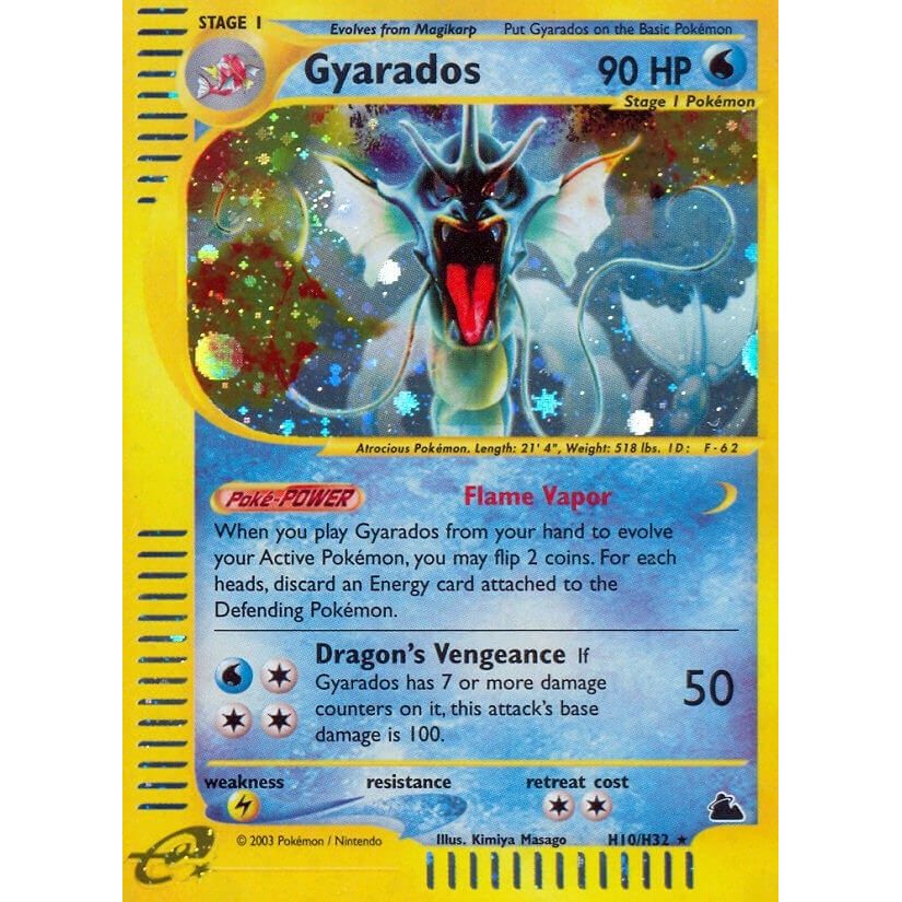Image for Gyarados (H10) (H10/H32) (SK) - Pokemon