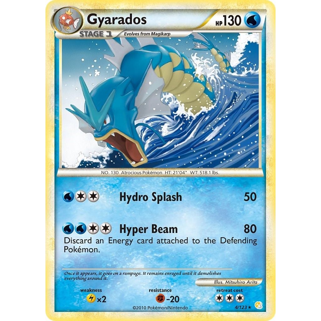 Image for Gyarados (4/123) (HS) - Pokemon