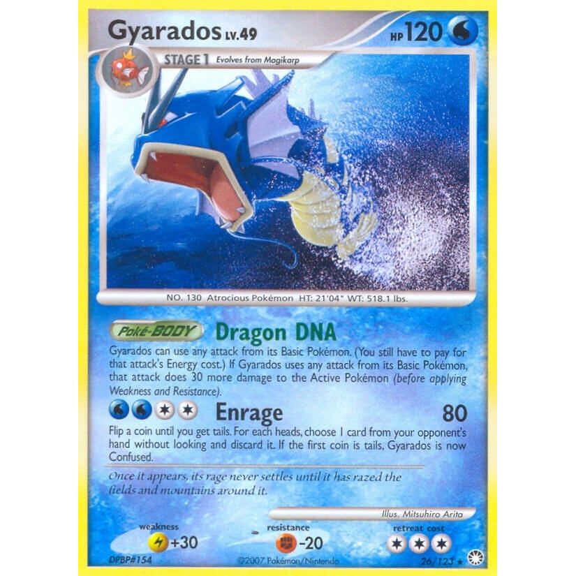 Image for Gyarados (26/123) (MT) - Pokemon