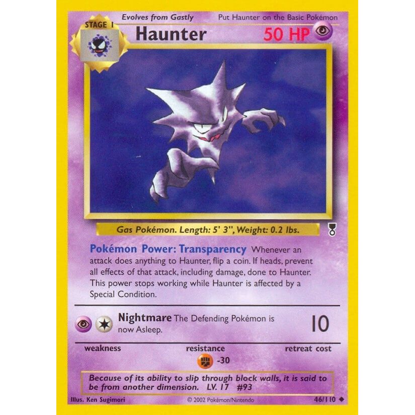 Image for Haunter (046/110) (LC) - Pokemon