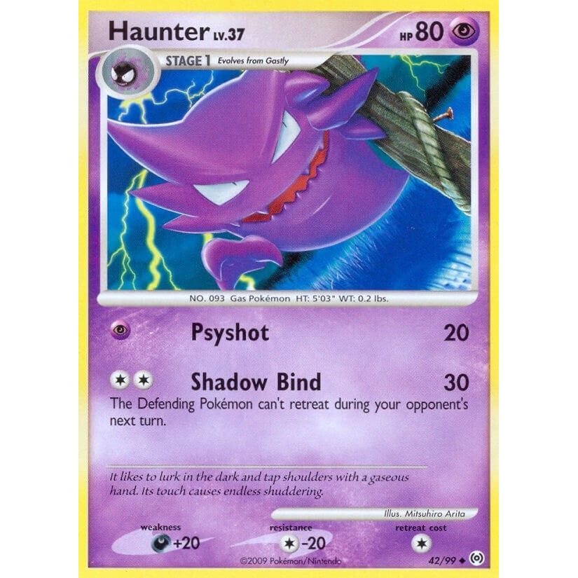 Image for Haunter (42) (42/99) (AR) - Pokemon